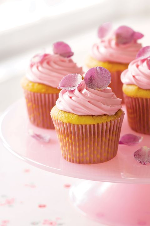 valentine's day recipes rose petal cupcakes