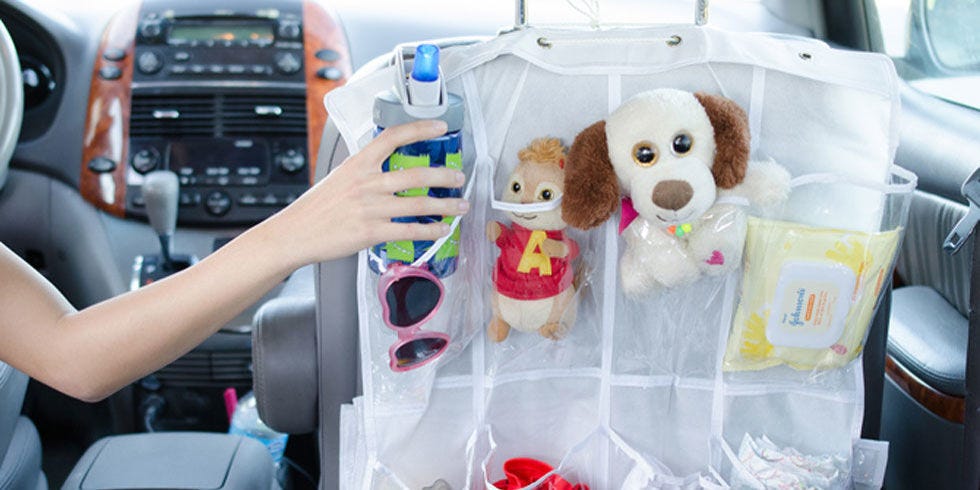 11 Clever Shortcuts That Will Keep Your Car Clean And Organized Organization Car Clean And Organized Organization, Car Seat Storage Ideas