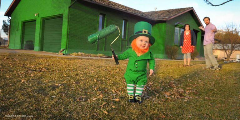 Grass, Green, Hat, Baby & toddler clothing, House, Costume accessory, Garden, Rural area, Costume hat, Roof, 