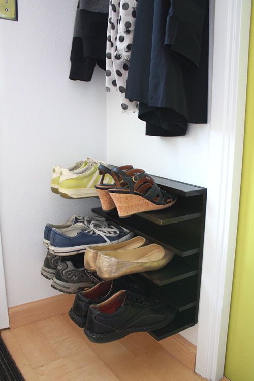 Closet Organization - Shoe Organizers DIY - Shanty 2 Chic