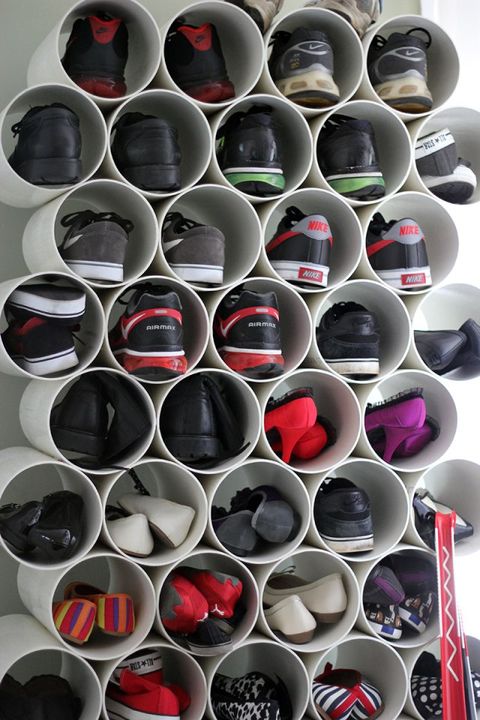Shoe Storage Ideas Diy, Wooden Crate Shoe Storage