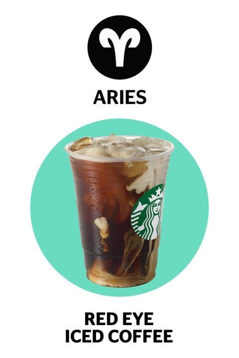 image red eye coffee, starbucks zodiac drinks