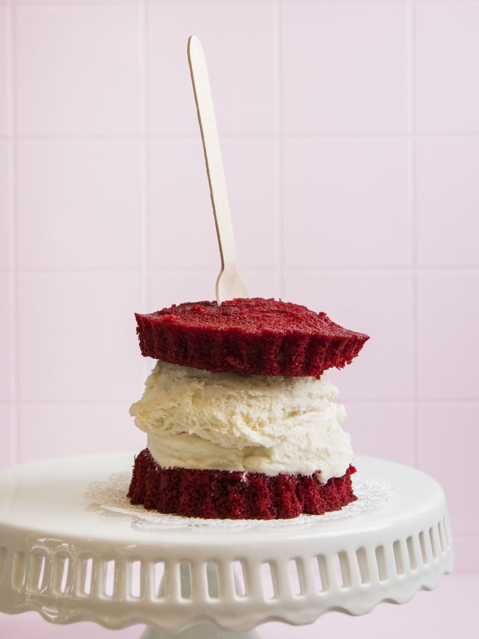 Red Velvet Fluffy Ice Cream Sandwiches Recipe 8760