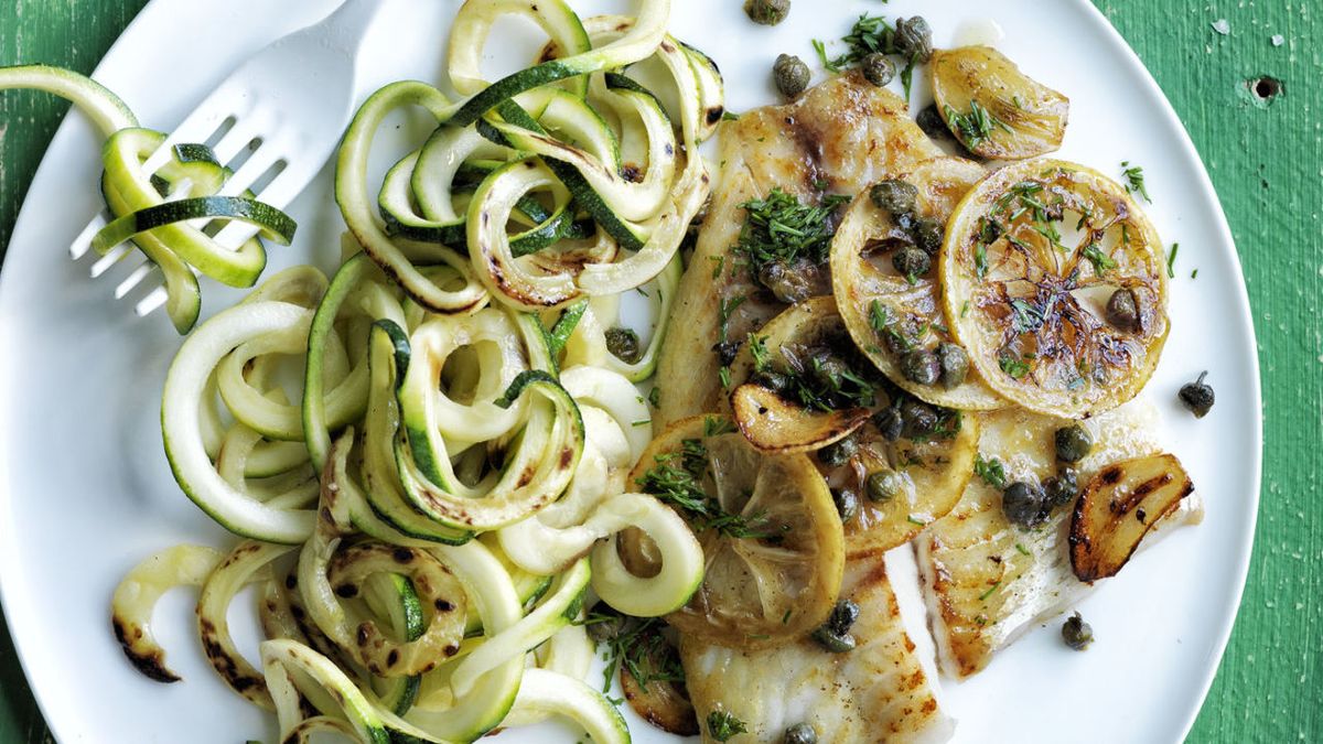 Cookistry: Spiralized Zucchini, Fennel and Onion with Langostino Tails  #OXOSpiralizer