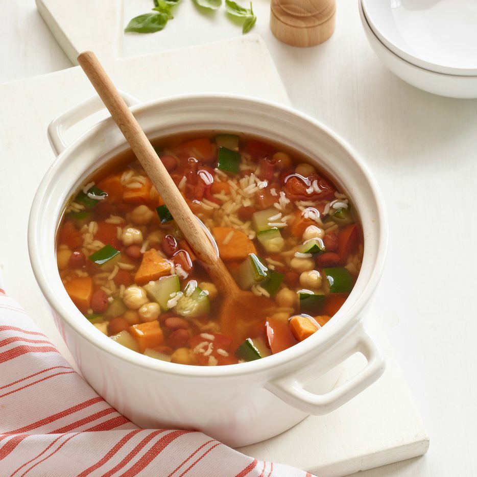 vegan recipes for kids sweet potato bean and rice soup