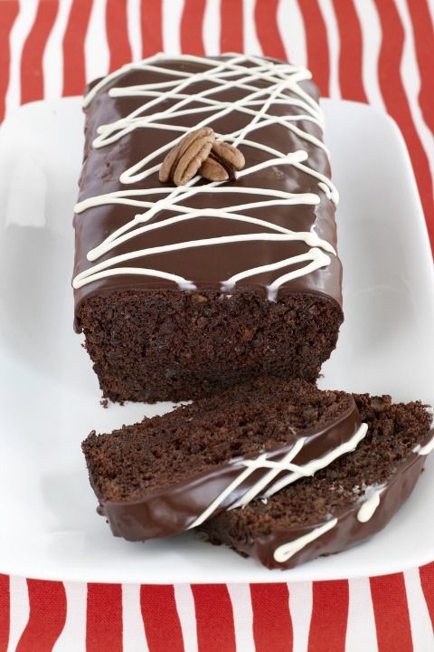 tempting chocolate chip recipes - Triple Chocolate Pecan Loaves