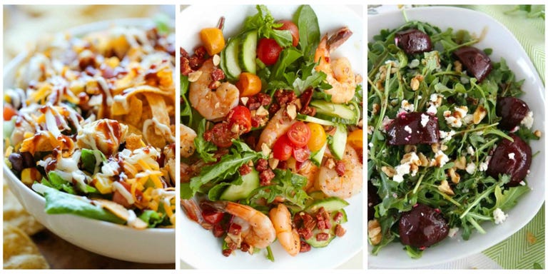 22 Best Salads For Dinner Easy Recipes Hearty Salads Are Normally Thought Of As A Leafy Introduction To Your Meal That You Eat On Way Dinner S Main Attraction The Entrée