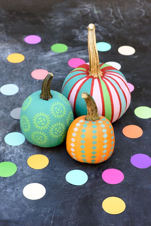 47 Halloween Pumpkin Painting Ideas - No Carve Pumpkin Decorating