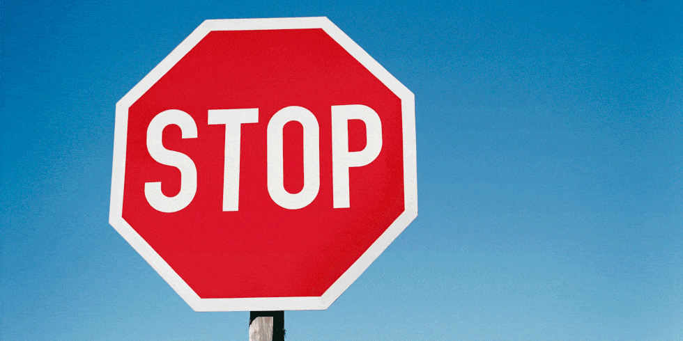 Text, Red, Sign, Line, Traffic sign, Signage, Stop sign, Carmine, Street sign, Pole, 
