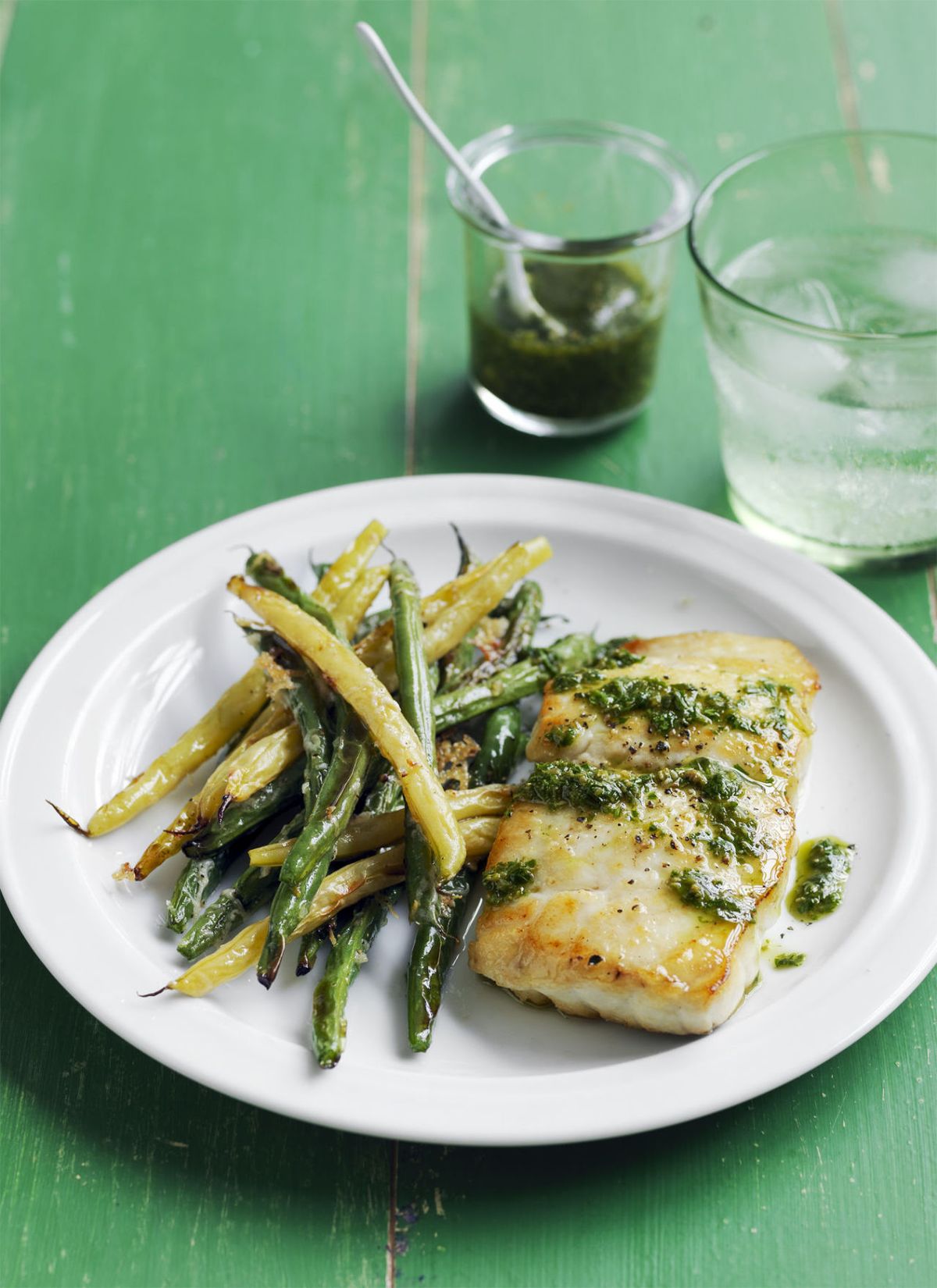 gluten free meals cod with crispy green beans