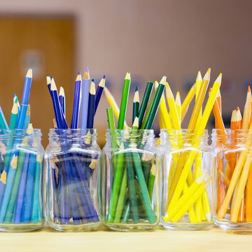 Yellow, Stationery, Writing implement, Glass, Drinking straw, Candle, 