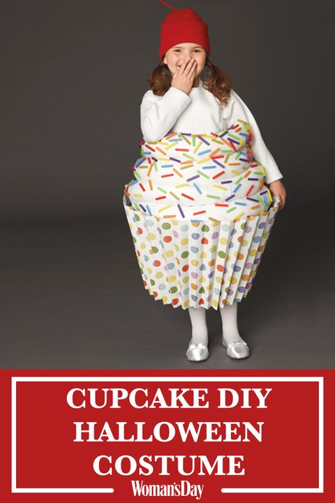 DIY Cupcake Halloween Costume for Kids - How to Make a Cupcake Costume