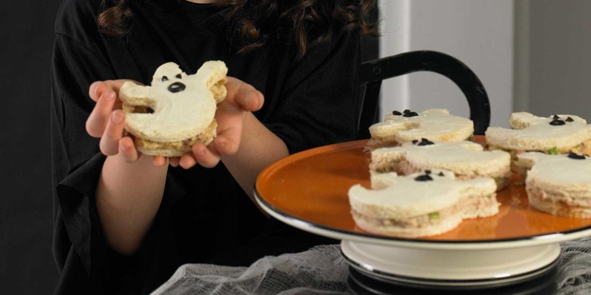 Little Ghost Sandwiches