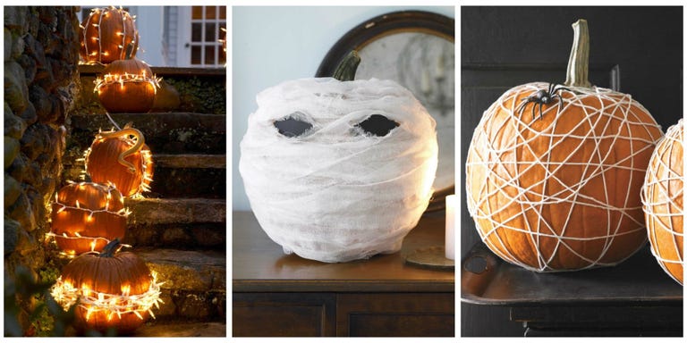 25 Best No Carve Pumpkin Decorating Ideas Fun Designs For Discover Creative Ways To Dress Up S Most Por Prop Plus Try Our Best Pumpkin Carving Ideas