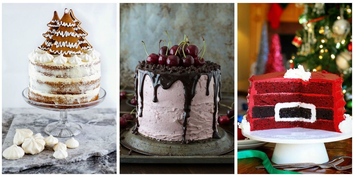 19 Easy Christmas Cake Recipes - Best Holiday Cake Ideas