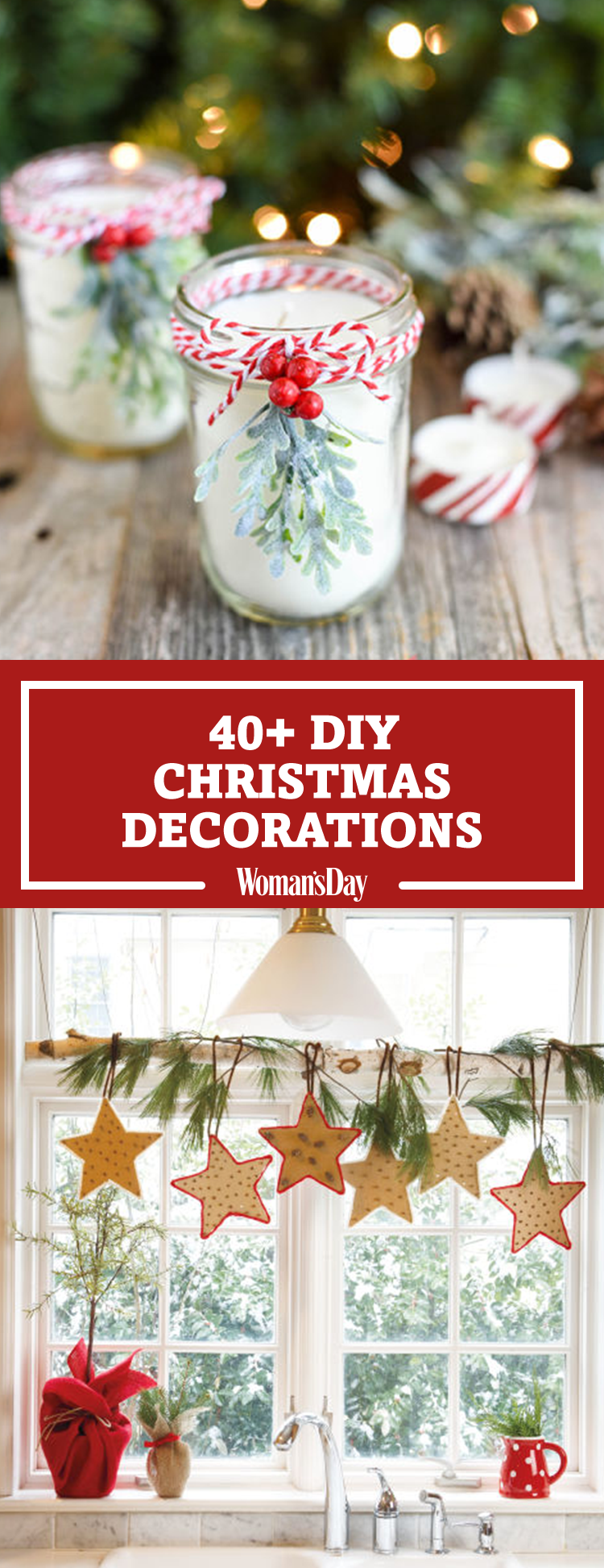 47 Easy DIY Christmas Decorations Homemade Ideas For Holiday