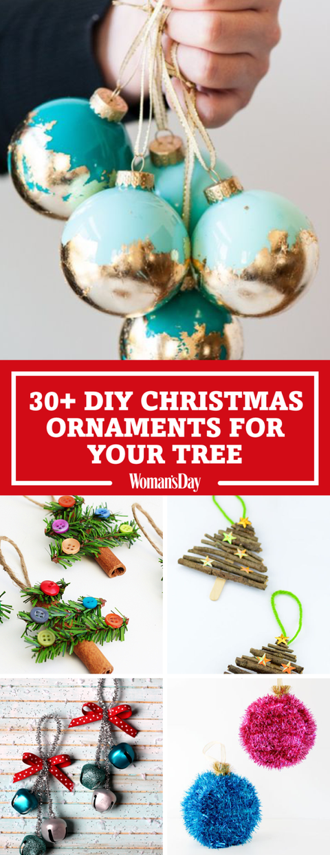 32 homemade diy christmas ornament craft ideas how to make holiday