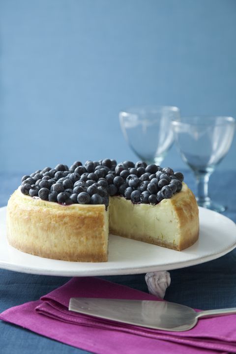 blueberry key lime cheesecake