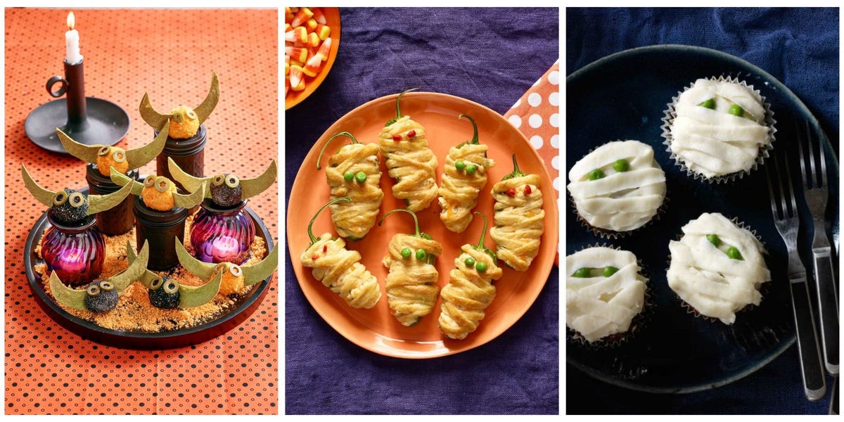 21 Easy Halloween Appetizers - Recipes for Halloween Finger Foods