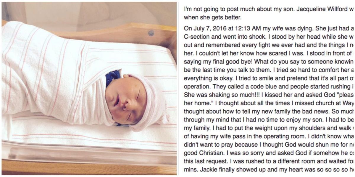 Husband Writes Viral Letter to Wife After She Almost Dies Listing All ...