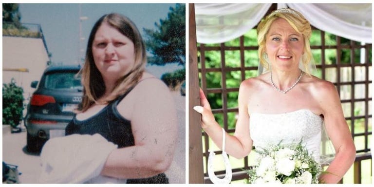 Wedding Delayed 12 Years For Weight Loss Bride Drops 140 Pounds Swns