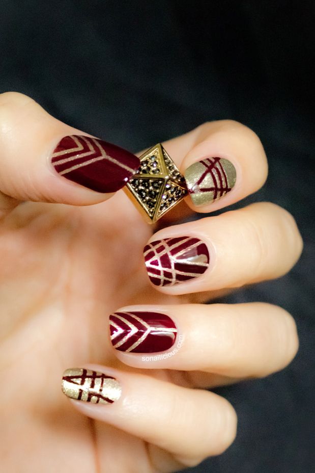 Manicure  Maroon nails, Burgundy acrylic nails, Purple nails