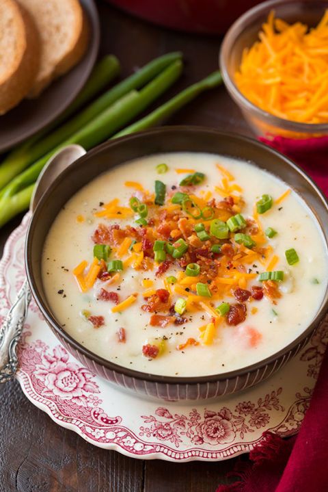 20 Easy Potato Soup Recipes - How to Make Potato Soup