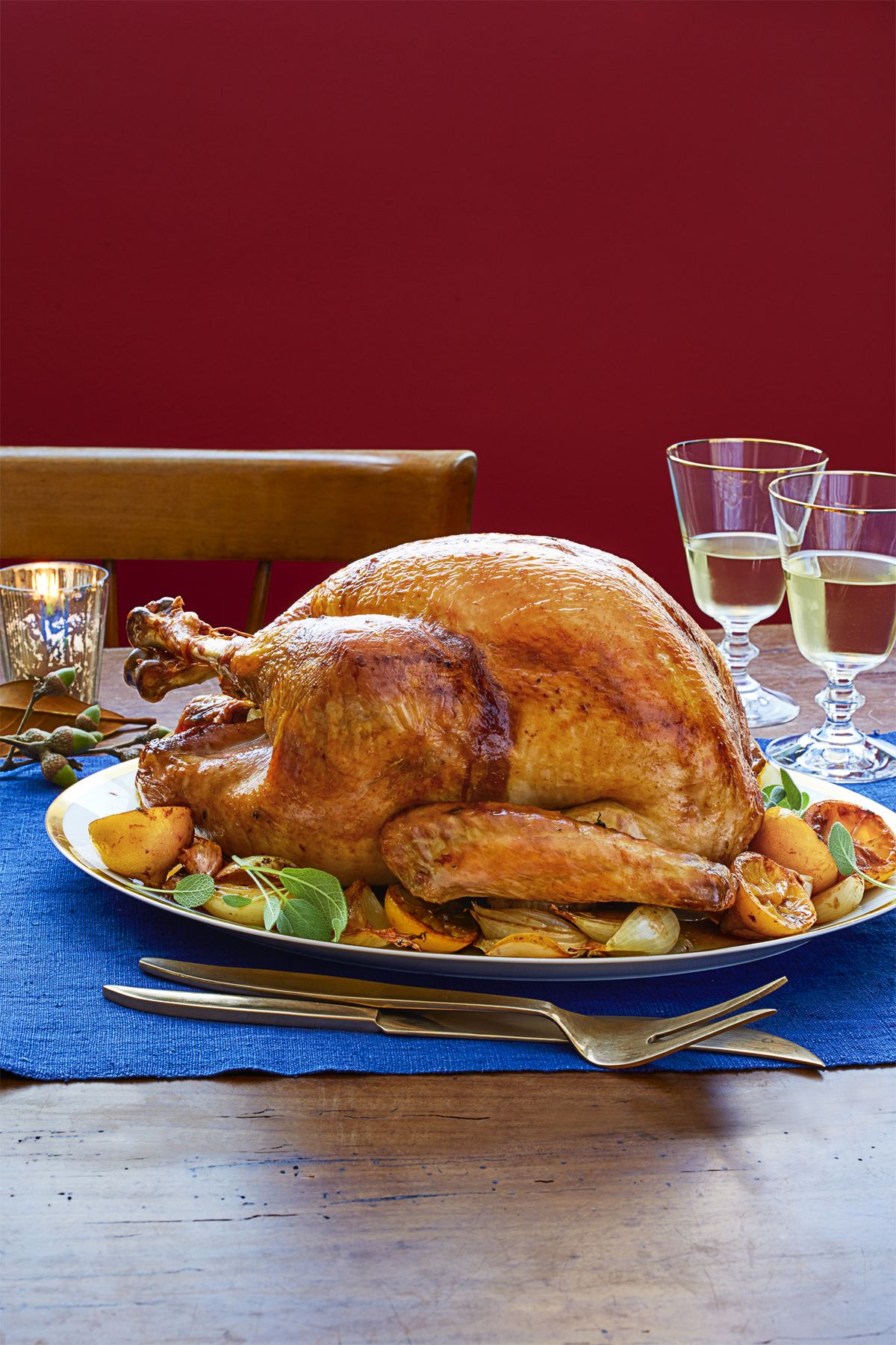 Dry-Brined Thyme-Roasted Turkey Recipe
