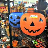 Halloween Dollar Store Craft - Halloween Pumpkin Centerpiece