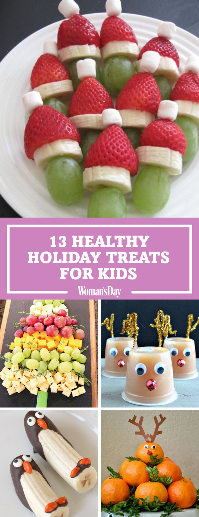 17 Healthy Christmas Snacks For Kids Easy Ideas For Holiday Snack Recipes   Gallery 1475266166 Wd Kids Healthy Holiday Treats 