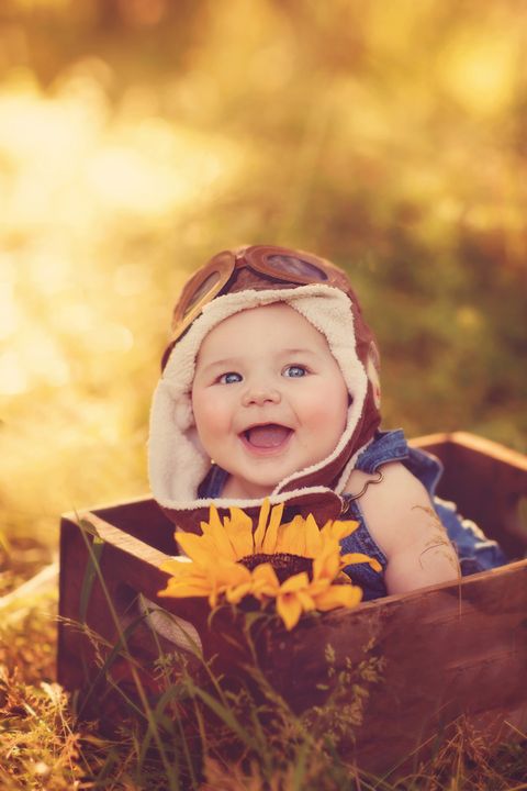 Nose, Human, Child, Happy, People in nature, Facial expression, Baby & toddler clothing, Toddler, Baby, Child model, 