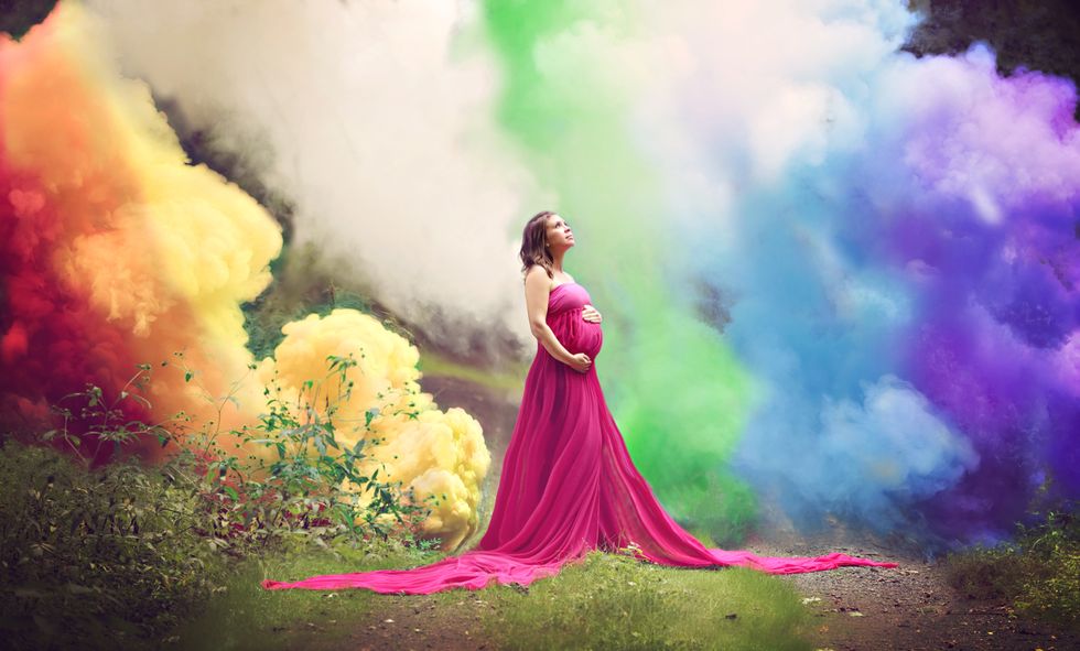 Rainbow Baby Maternity Photography - Having a Baby After Infant Loss