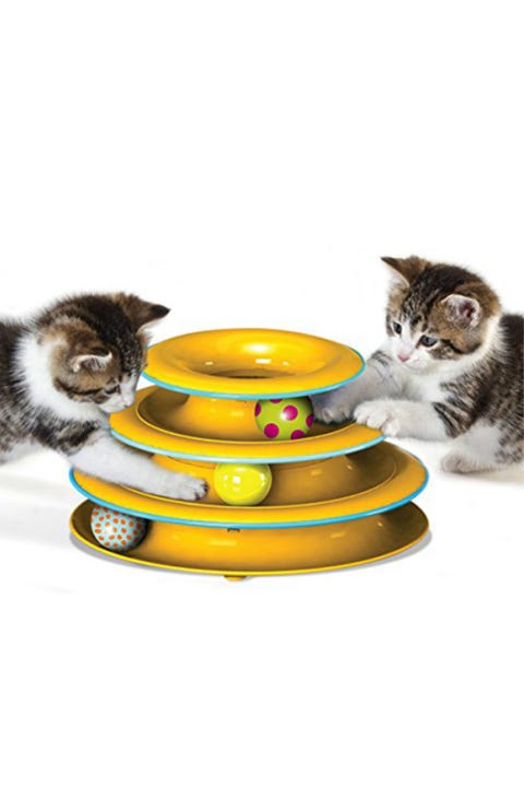 petstages cat tower of tracks toy