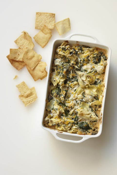 dip recipes - Three-Cheese Artichoke Dip dip recipes three cheese artichoke dip
