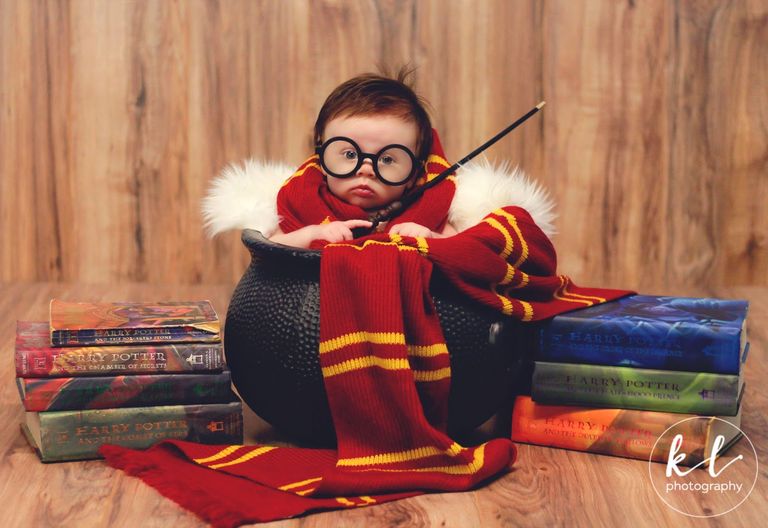 This Mom Dressed Her Baby Up As Harry Potter For A Photo Shoot