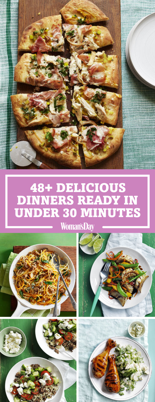 103 Easy 30 Minute Meals - Quick Dinner Recipes