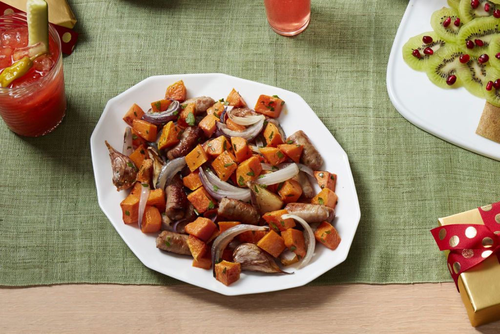 Roasted Sausage and Butternut Squash Hash Recipe