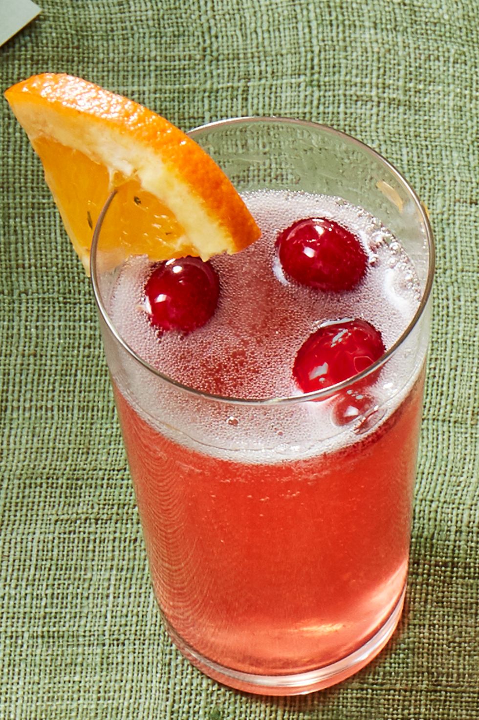halloween cocktails orange cranberry mimosa