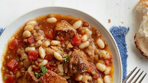 Make-Ahead Meals — Stewed Pork and White Beans