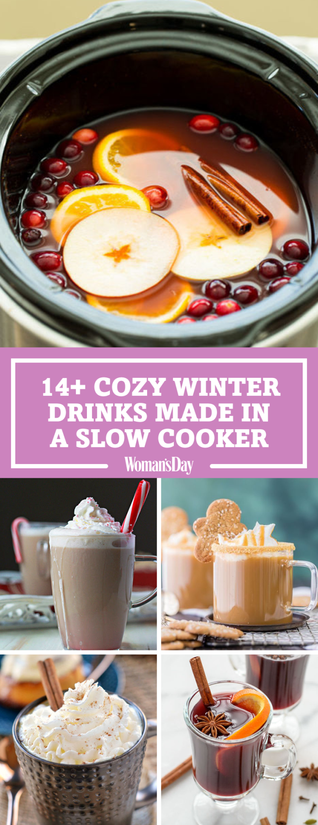 Slow Cooker Cocktails - Slow Cooker Drink Recipes