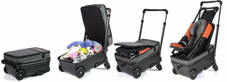 Product, Baby Products, Black, Rolling, Baggage, Design, Musical instrument accessory, Suitcase, Cleanliness, Plastic, 