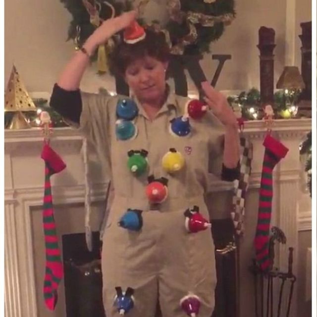 Woman Performs Carol of the Bells in DIY Costume - Viral Video