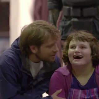 Star Wars: Rogue One director Gareth Edwards invites his disabled niece Ella Court for a set tour