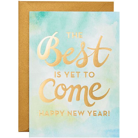 New Years Cards - 2017 New Years Cards For Friends and Family