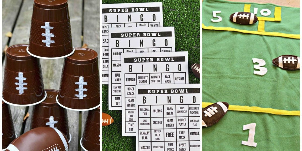 12 Super Bowl Party Game Ideas - Football Party Activities