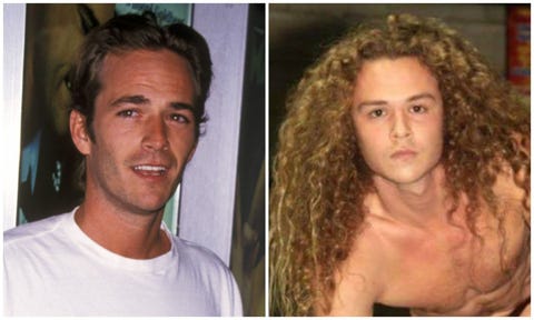 Luke Perry and His Son Look Like Twins - Jack Perry Is Wrestler 