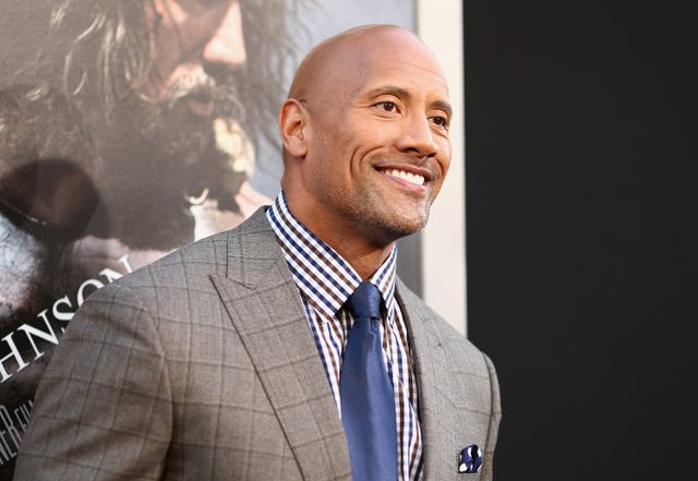 dwayne johnson bald men study