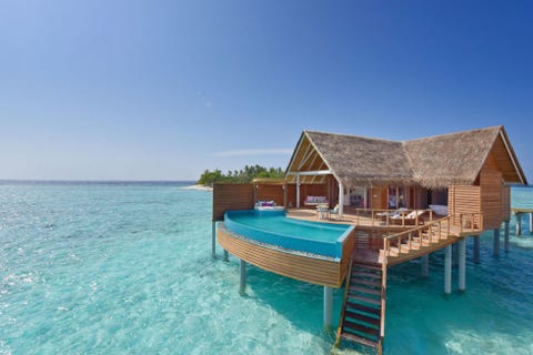 image overwater bungalow