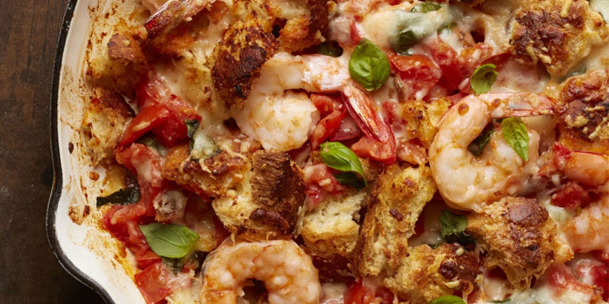 Best Baked Shrimp Parmesan Recipe - How to Make Baked Shrimp Parmesan