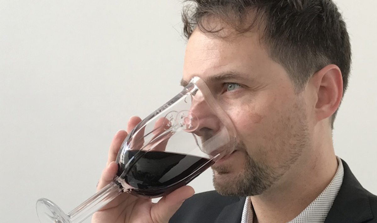 Wine Face Mask Kickstarter Campaign — Wine Glass That Fits To Your Face